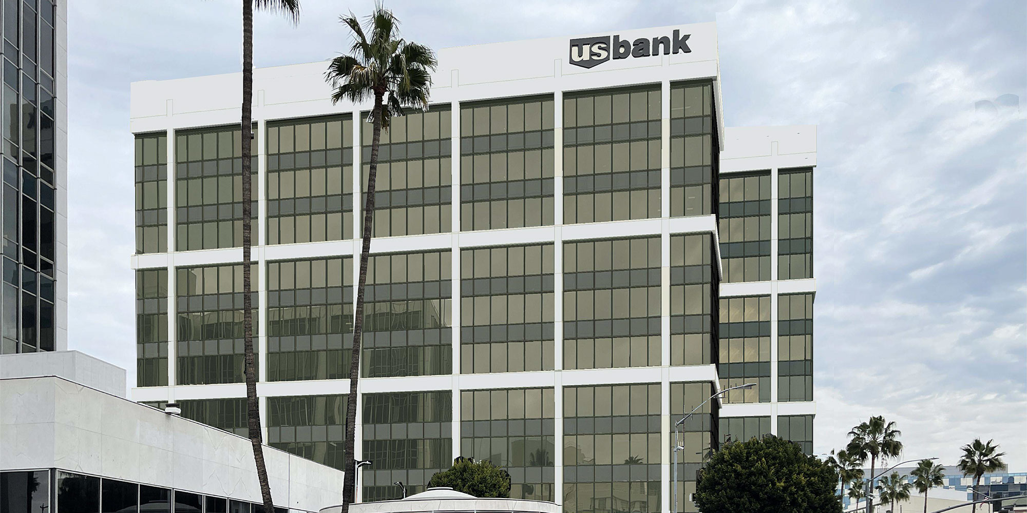 Azurelite glazing at 9595 Wilshire