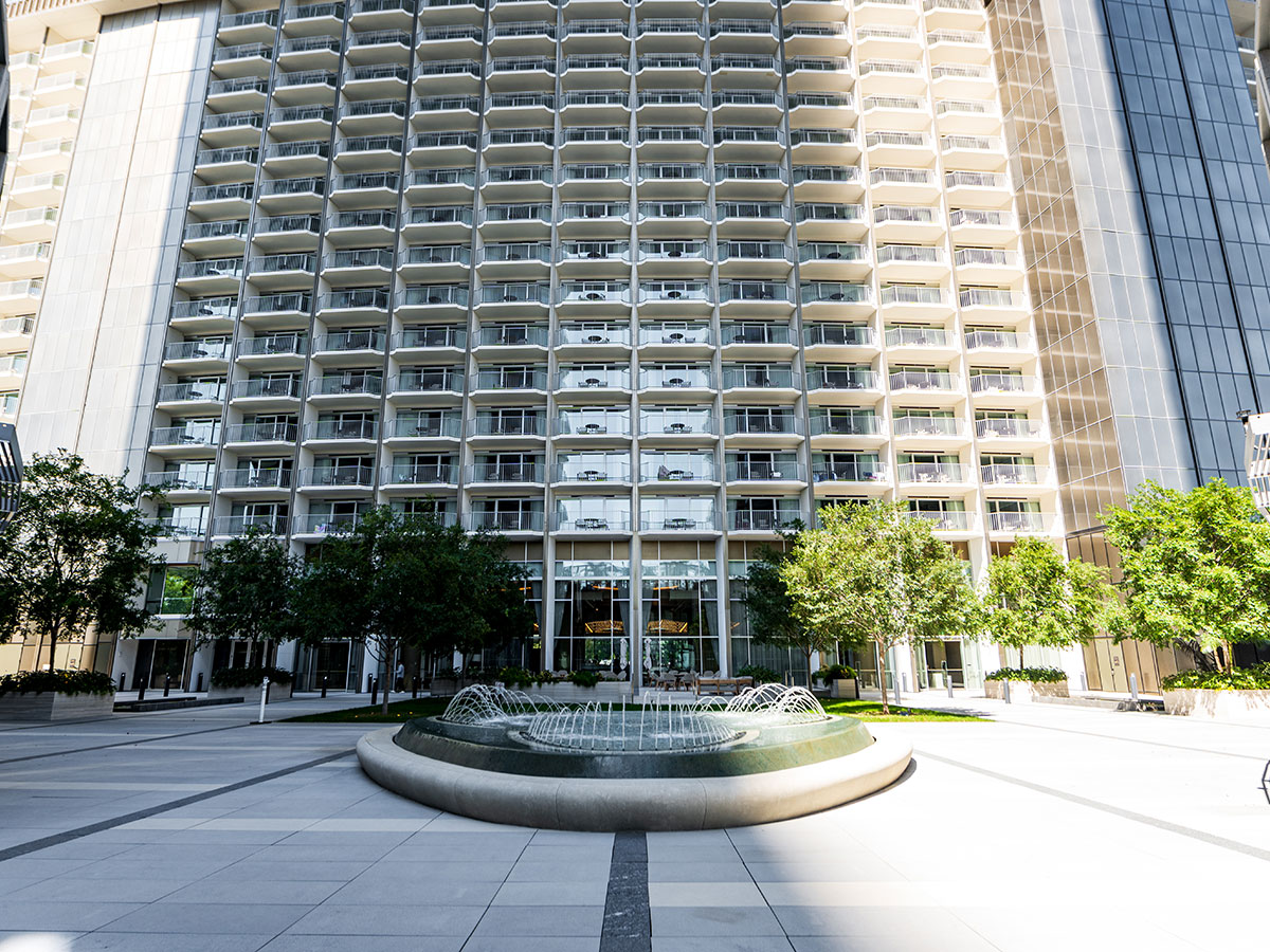 Azurelite glazing at Century Plaza