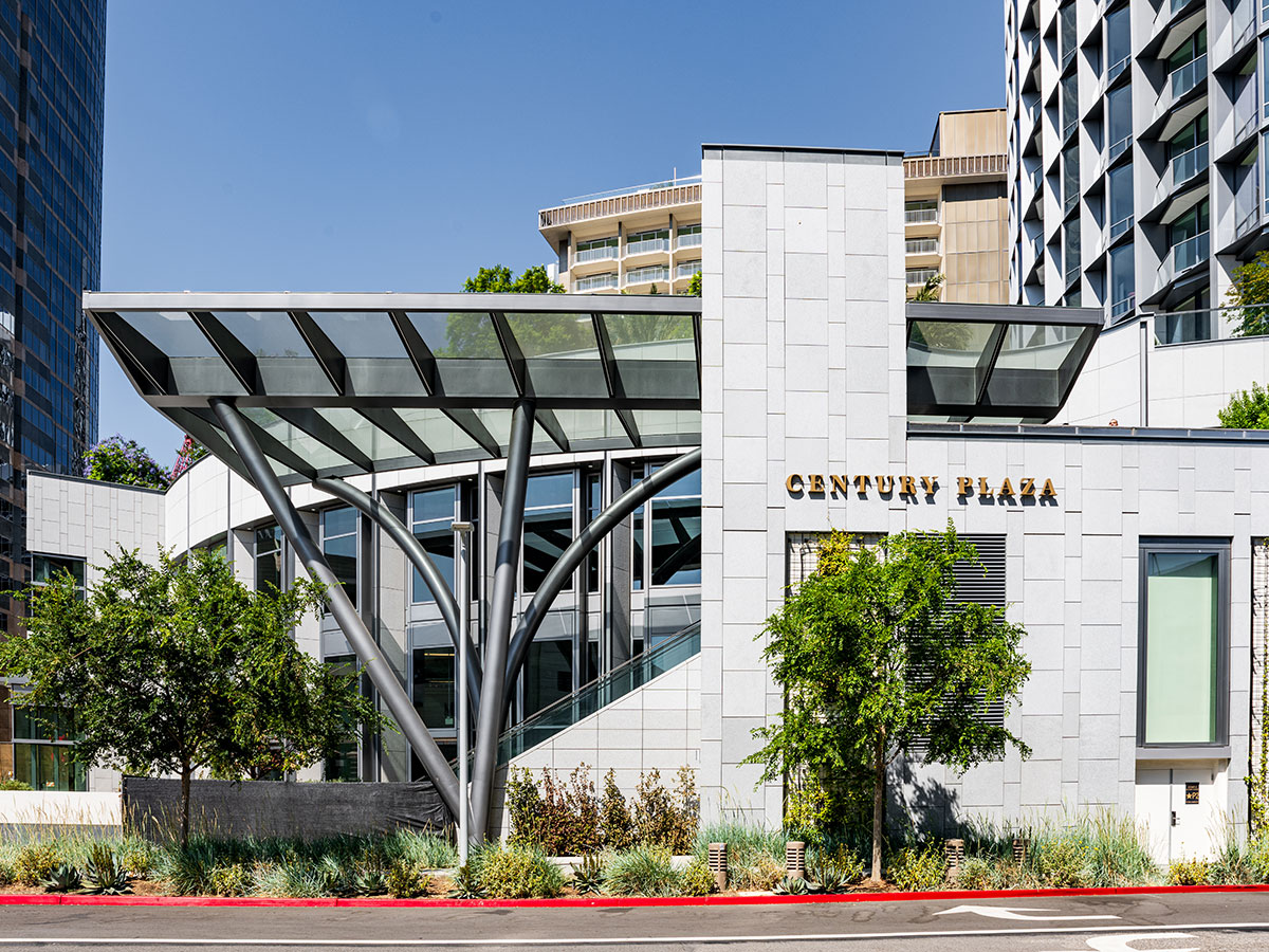 Azurelite glazing at Century Plaza